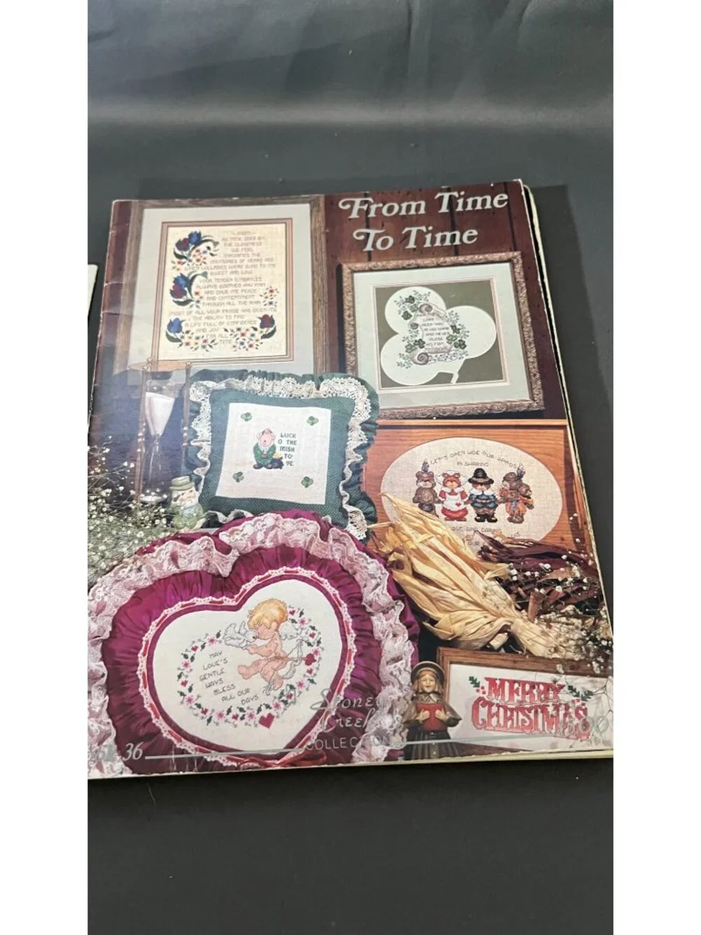 Vintage Cross Stitch Patterns Lot Of 6 Stoney Creek & More